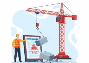 Read more about the article فشل الرافعة وسقوط الحمولة: دروس حاسمة لتجنب الكوارث في مواقع البناء