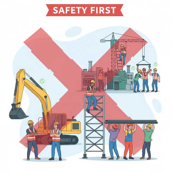 You are currently viewing السلوك الخطير: دليلك الشامل لفهم وتجنب المسبب الرئيسي للحوادث في بيئة العمل