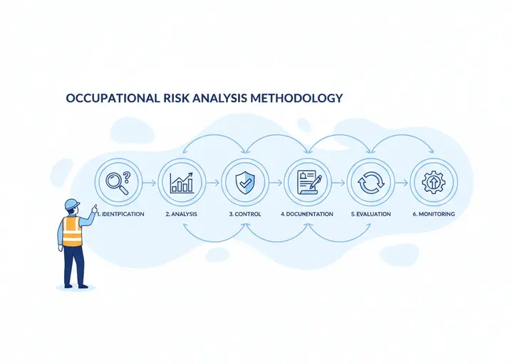 You are currently viewing دليل شامل لتحليل المخاطر: 6 خطوات أساسية لسلامة مهنية مثالية