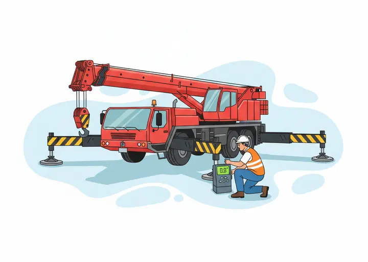 تسوية مثبتات الرافعات المتحركة: دليل الخبراء لضمان السلامة والاستقرار