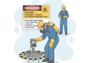 Read more about the article الوقاية من حوادث H2S: 5 أخطاء قاتلة تجنبها في الأماكن المغلقة